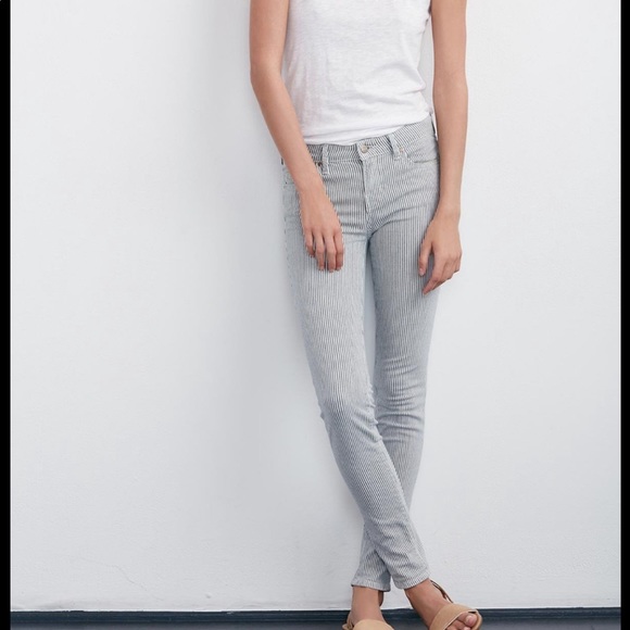 Striped skinny jeans - Picture 1 of 8